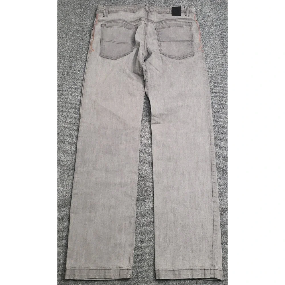 Prana Jeans Breathe Gray Mens Size 31x34 Stretch
